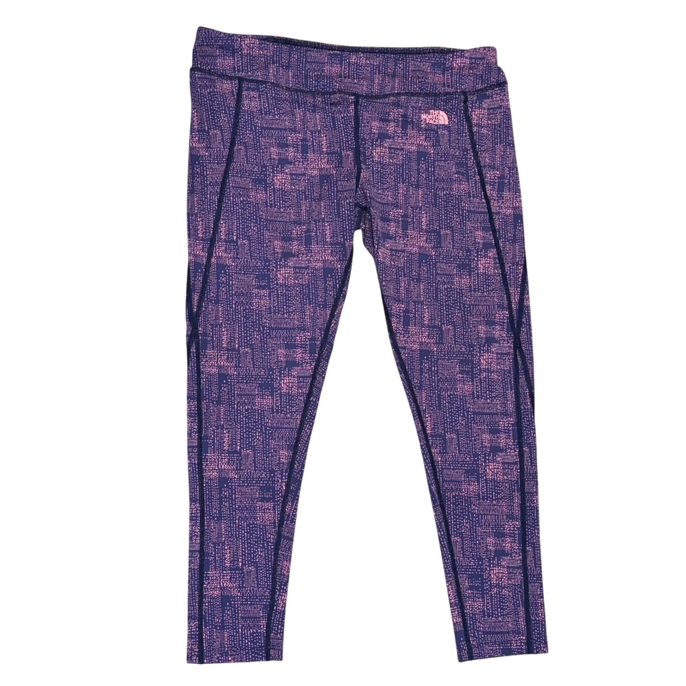 The‎ North Face Womens Pulse Tight XL Purple Pink Athletic Leggings Workout